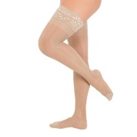 Компрессионные чулки, 2 класс компрессии VENOTEKS Trend 2C205, бежевые