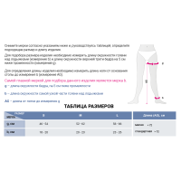 Профилактические компрессионные колготки mJ-1 metropole
