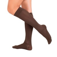 Компрессионные гольфы, 1 класс компрессии VENOTEKS Pre-Trend 16, капучино