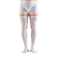 Компрессионные чулки, 1 класс компрессии VENOTEKS Hospital THROMBO18 1A210, белые