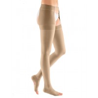 Компрессионный чулок duomed 2 класс компрессии с открытым носком и застёжкой на талии Компрессионный чулок duomed 2 класс компрессии с открытым носком и застёжкой на талии