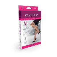 Компрессионные гольфы, 1 класс компрессии VENOTEKS Trend 1C105, черные