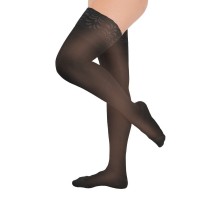 Компрессионные чулки, 1 класс компрессии VENOTEKS Trend 1C205, черные