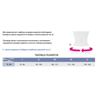 Бандаж поясничный модульный для стабилизации тазового кольца Lumbamed sacro