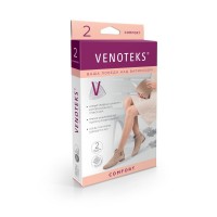 Компрессионные колготки, 2 класс компрессии VENOTEKS Comfort 2C302, бежевые