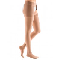 Компрессионный чулок с застёжкой на талии и открытым носком mediven plus 3 класс компрессии Компрессионный чулок с застёжкой на талии и открытым носком mediven plus 3 класс компрессии