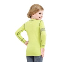 Детская термофутболка Norveg Soft Shirt (лайм), арт. 4SU2HLPRU-005