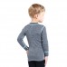 Детская термофутболка Norveg Soft Shirt (серая), арт. 4SU2HLRU-014