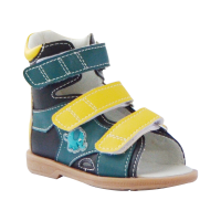 Детские ортопедические сандалии с высоким берцем ORTMANN Vega арт. 7.49.2