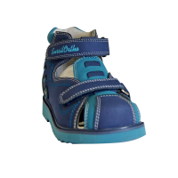 Детские ортопедические сандалии с закрытым носом Sursil-Ortho, арт. 15-276
