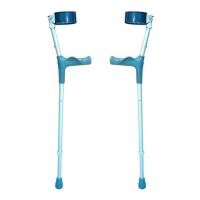 Костыли инвалидные с опорой под локоть двойной регул. с анатом. ручкой (пара) арт.BFC-A Костыли инвалидные с опорой под локоть двойной регул. с анатом. ручкой (пара) арт.BFC-A
