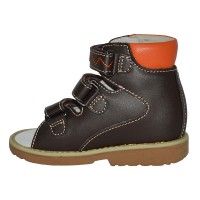 Детские ортопедические сандалии с высоким берцем Ortek (Ортек) арт. 60331