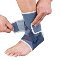 Спортивный голеностопный ортез (на правую ногу) Push Ankle Brace арт. 73