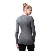 Женская термофутболка (серая) Norveg Soft 14sw1rl-014