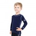 Детская термофутболка Norveg Soft Shirt (синяя), арт. 4SU2HL-013