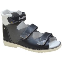 Детские ортопедические сандалии с высоким берцем Sursil-Ortho (Сурсил-Орто) 15-256S