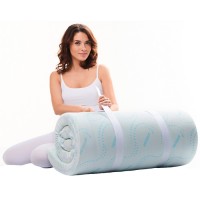 Ортопедический односпальный двухслойный матрас с эффектом памяти формы TRELAX М2П 90/200